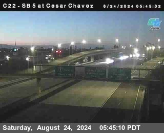 SB 5 at Cesar E Chaves Prkwy