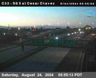 SB 5 at Cesar E Chaves Prkwy