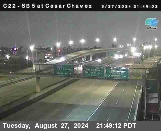 SB 5 at Cesar E Chaves Prkwy