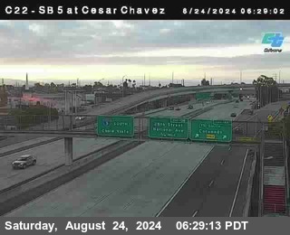 SB 5 at Cesar E Chaves Prkwy