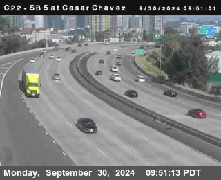 SB 5 at Cesar E Chaves Prkwy