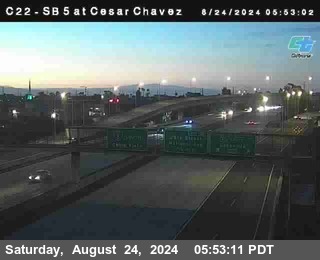 SB 5 at Cesar E Chaves Prkwy