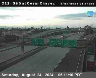 SB 5 at Cesar E Chaves Prkwy