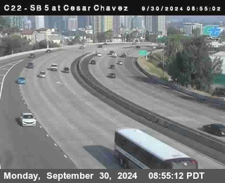 SB 5 at Cesar E Chaves Prkwy