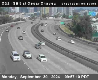 SB 5 at Cesar E Chaves Prkwy