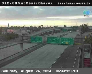 SB 5 at Cesar E Chaves Prkwy