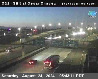 SB 5 at Cesar E Chaves Prkwy