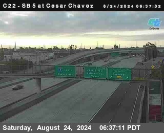 SB 5 at Cesar E Chaves Prkwy