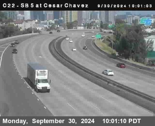 SB 5 at Cesar E Chaves Prkwy