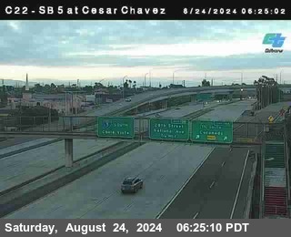 SB 5 at Cesar E Chaves Prkwy