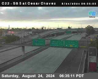 SB 5 at Cesar E Chaves Prkwy