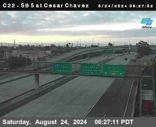 SB 5 at Cesar E Chaves Prkwy