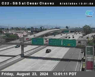 SB 5 at Cesar E Chaves Prkwy