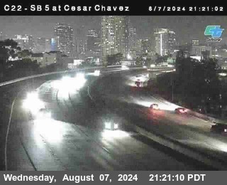 SB 5 at Cesar E Chaves Prkwy