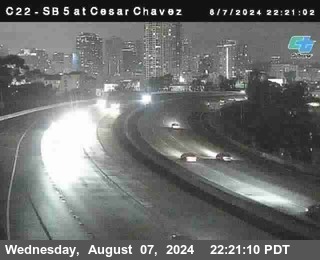 SB 5 at Cesar E Chaves Prkwy