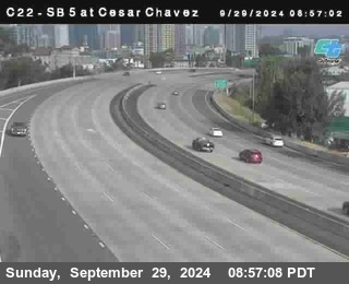 SB 5 at Cesar E Chaves Prkwy