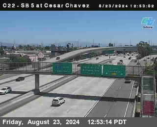 SB 5 at Cesar E Chaves Prkwy