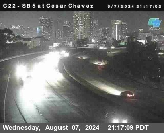 SB 5 at Cesar E Chaves Prkwy