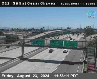 SB 5 at Cesar E Chaves Prkwy