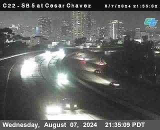 SB 5 at Cesar E Chaves Prkwy