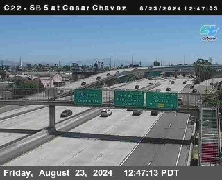 SB 5 at Cesar E Chaves Prkwy