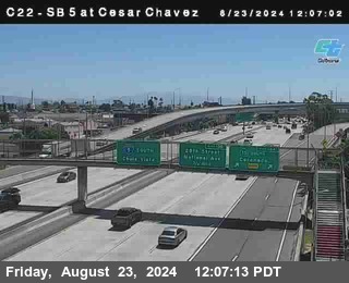 SB 5 at Cesar E Chaves Prkwy