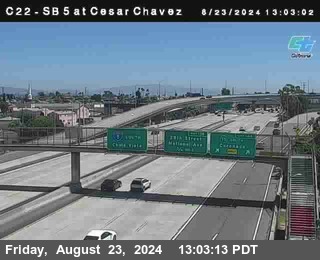 SB 5 at Cesar E Chaves Prkwy