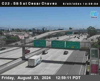 SB 5 at Cesar E Chaves Prkwy