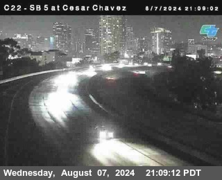 SB 5 at Cesar E Chaves Prkwy