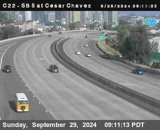 SB 5 at Cesar E Chaves Prkwy