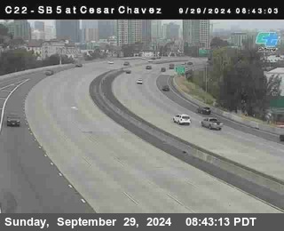 SB 5 at Cesar E Chaves Prkwy