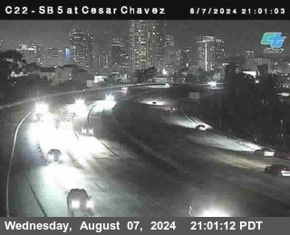 SB 5 at Cesar E Chaves Prkwy