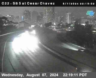 SB 5 at Cesar E Chaves Prkwy