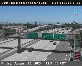 SB 5 at Cesar E Chaves Prkwy