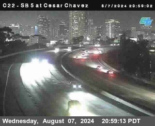 SB 5 at Cesar E Chaves Prkwy