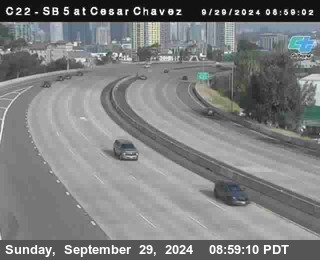 SB 5 at Cesar E Chaves Prkwy