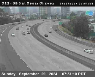 SB 5 at Cesar E Chaves Prkwy