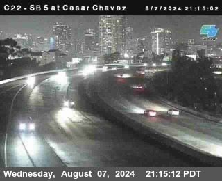 SB 5 at Cesar E Chaves Prkwy