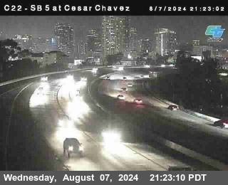 SB 5 at Cesar E Chaves Prkwy