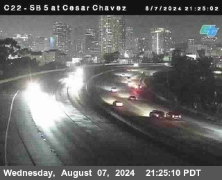 SB 5 at Cesar E Chaves Prkwy