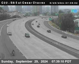 SB 5 at Cesar E Chaves Prkwy