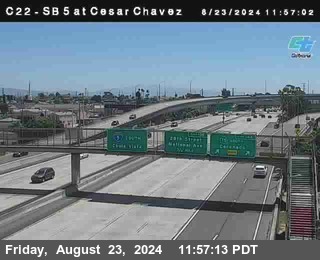 SB 5 at Cesar E Chaves Prkwy