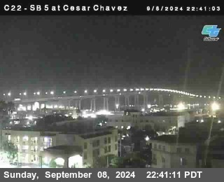 SB 5 at Cesar E Chaves Prkwy