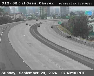 SB 5 at Cesar E Chaves Prkwy