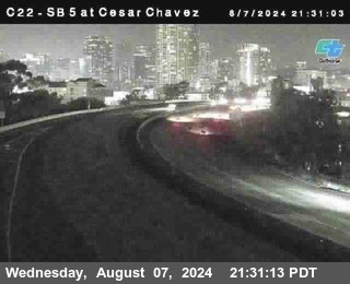 SB 5 at Cesar E Chaves Prkwy