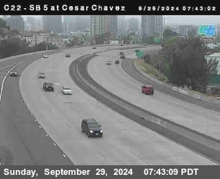 SB 5 at Cesar E Chaves Prkwy