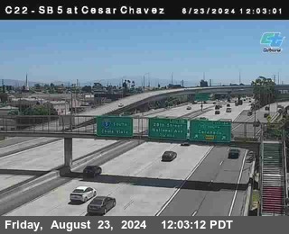 SB 5 at Cesar E Chaves Prkwy