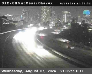 SB 5 at Cesar E Chaves Prkwy