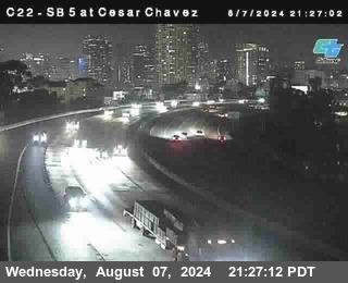 SB 5 at Cesar E Chaves Prkwy