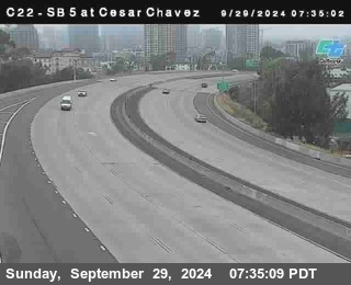 SB 5 at Cesar E Chaves Prkwy